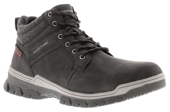 Rockstorm Mens Boots Bertie Lace up black