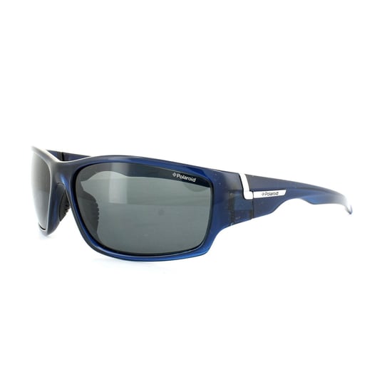 Polaroid Sport Sunglasses P7407 0BQ Y2 Blue Grey Polarized