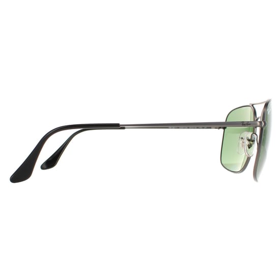 Ray-Ban Aviator Mens Gunmetal Green Polarized RB3611