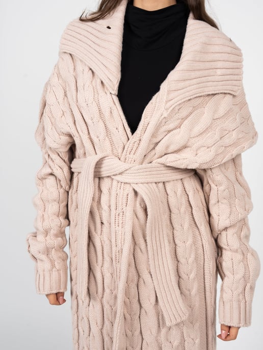 La Haine Inside Us Cardigan Woman's Pink - Image 3