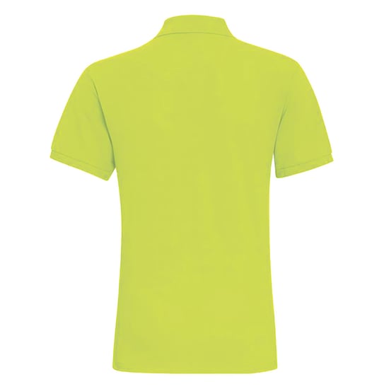 Asquith & Fox Heren Poloshirt met korte mouwen (Neon geel) - Image 2
