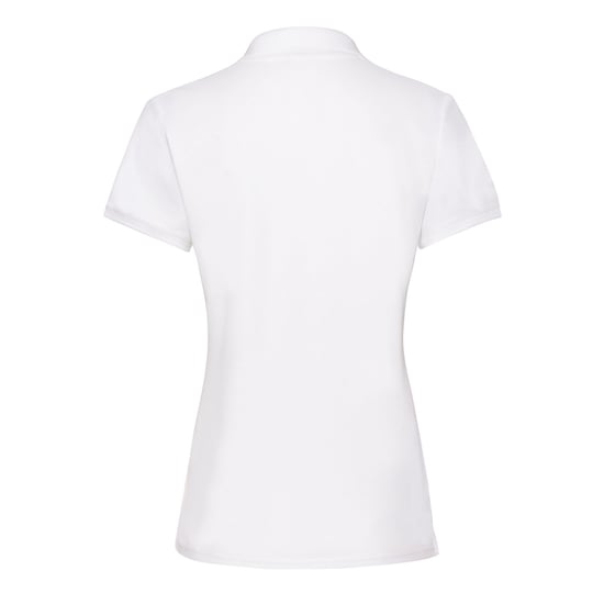 Fruit of the Loom Dames/dames Premium Poloshirt (Wit) - Image 2