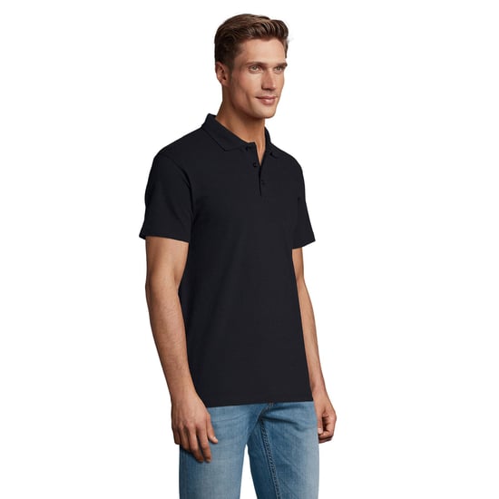 SOLS Heren Lente II Poloshirt (Marine) - Image 3