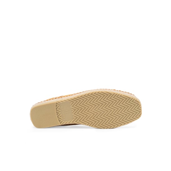 Men's Flat Espadrilles in Yellow