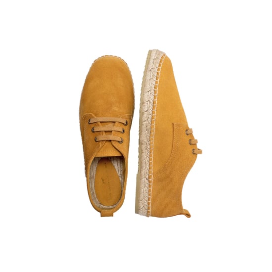 Men's Flat Espadrilles in Yellow