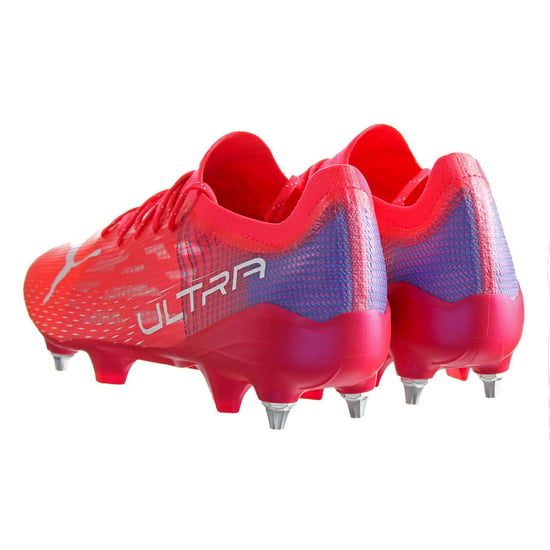 Puma Ultra 1.3 MxSG Red Mens Football Boots - Image 4