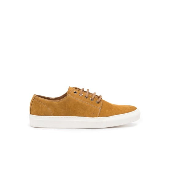 Men's Leather Sneakers in Brown