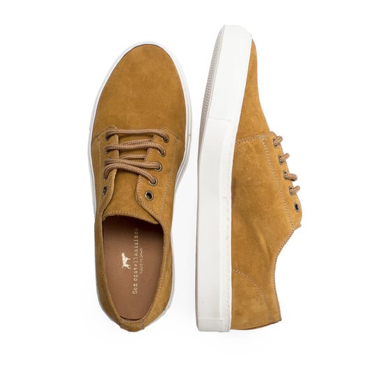 Men's Leather Sneakers in Brown