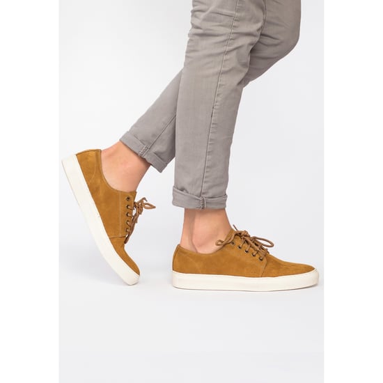 Men's Leather Sneakers in Brown
