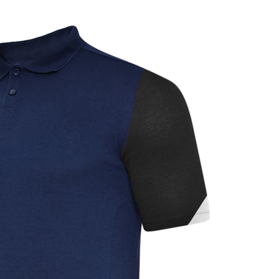 Umbro Mens Total Training Polo Shirt (Navy/Dark Navy/White)