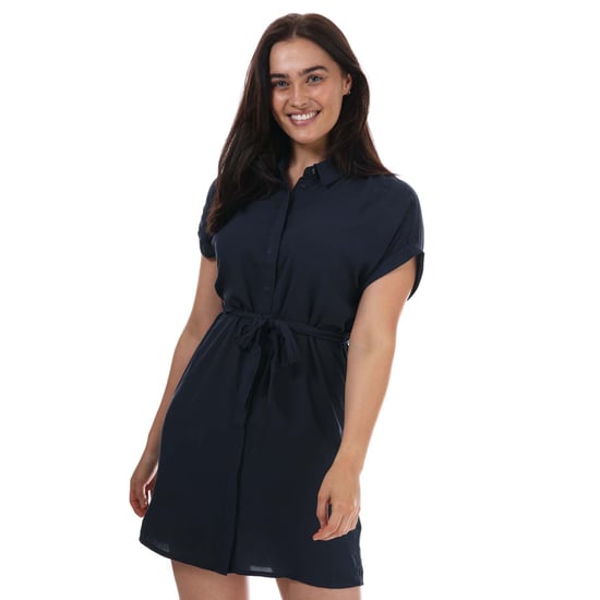Women's Vero Moda Easy SS Shirt Dress in Navy