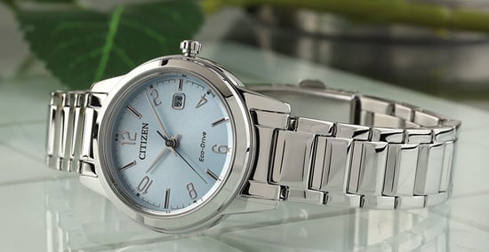 Citizen Dames Zilveren Horloge FE1241-71L - Image 4