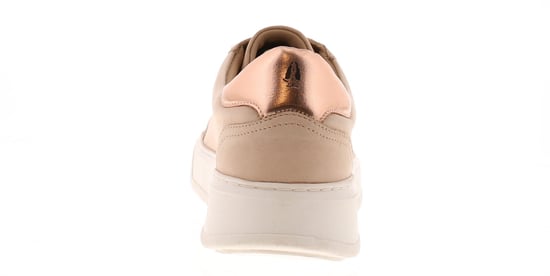 Hush Puppies Camille Läder Kvinnor's Sneakers I Rosal Färg - Image 4