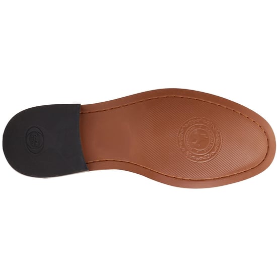 Base London Madison leren herenpantoffels zwart - Image 3