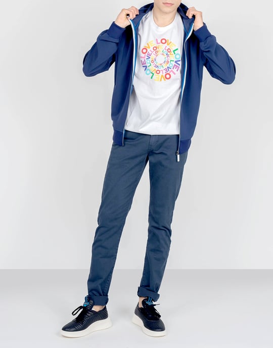 Invicta Sweatshirt med heltäckande dragkedja, herr Blå - Image 2