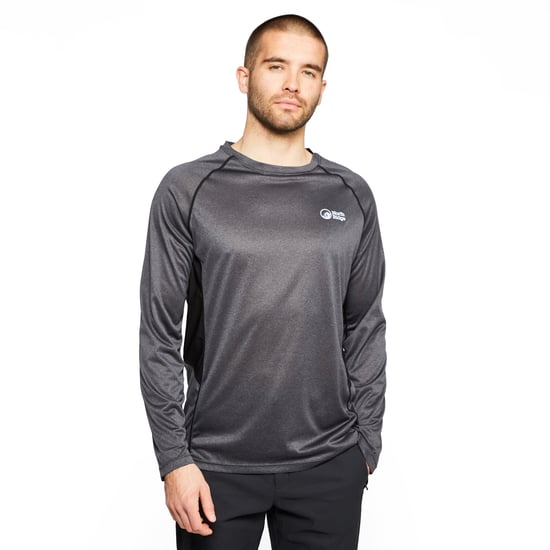 North Ridge Men's Resistance Long Sleeve Moisture Wicking Baselayer Shirt