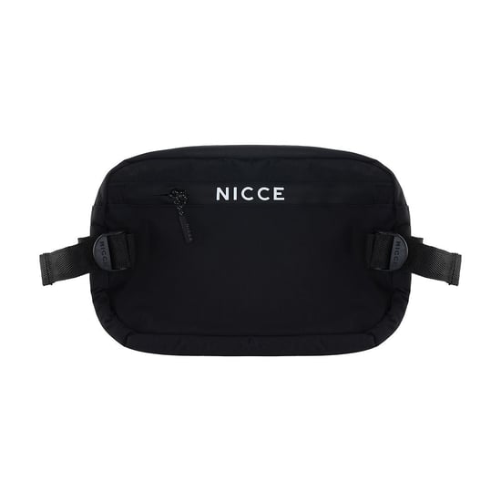 Nicce Logo Kicker Heren Zwart Crossbody Tas - Image 1