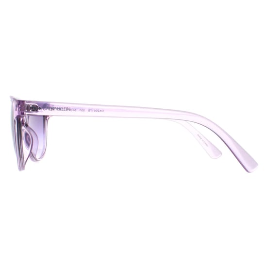 Calvin Klein Cat Eye Womens Crystal Lilac Purple Gradient CK20517S