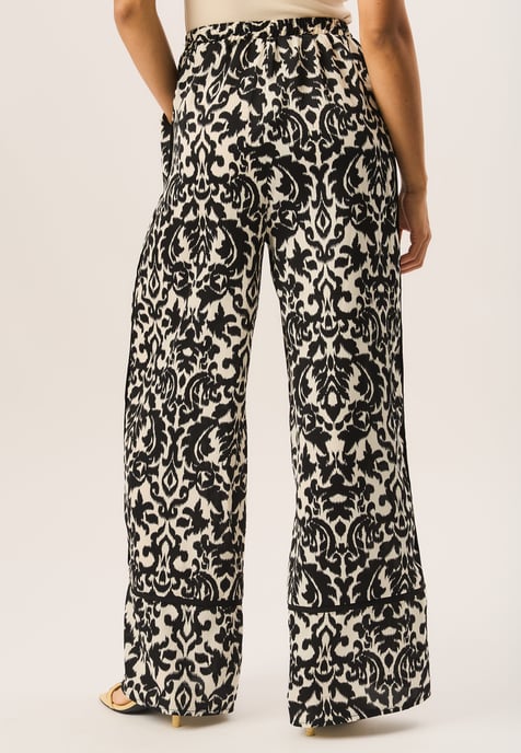 Ikat Print Byxor med vida ben - Image 5