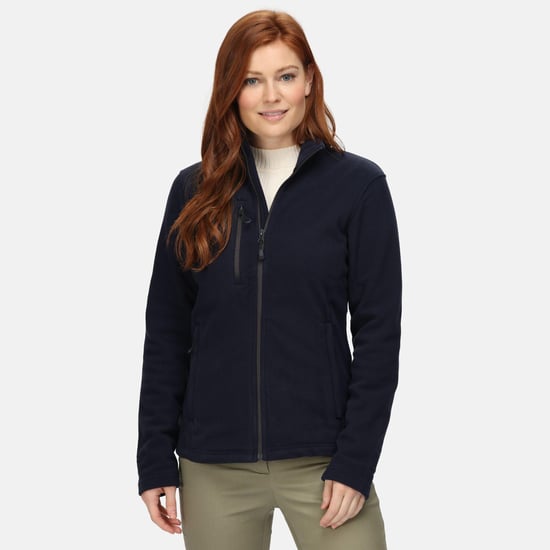 Regatta Womens/Ladies Honestly Made Recycled Full Zip Fleece (Navy)