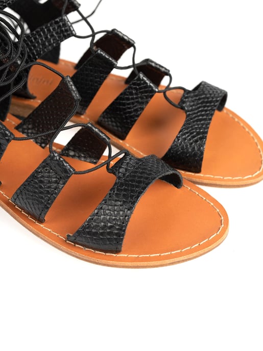 Baldinini Sandals Woman's Black - Image 4
