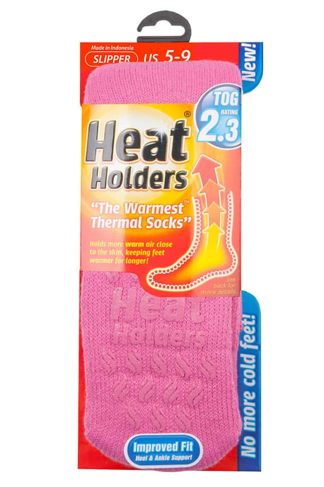 Värmehållande toffelsockor för damer - Image 2