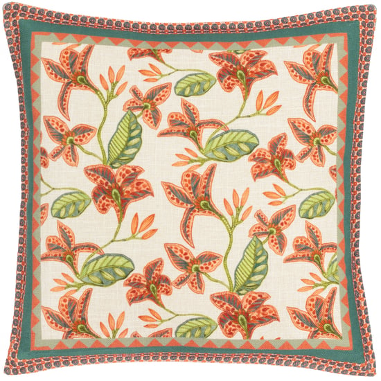 Wylder Zala Floral Botanical Feather Filled Cushion