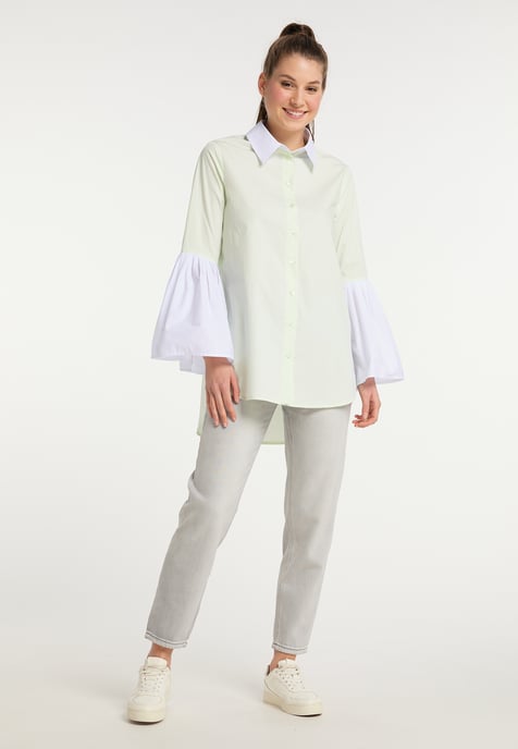 Mymo Blouse Dames licht mint - Image 2