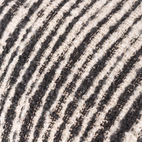 Yard Sono Ink Abstract Fringed Feather Filled Cushion - Image 4