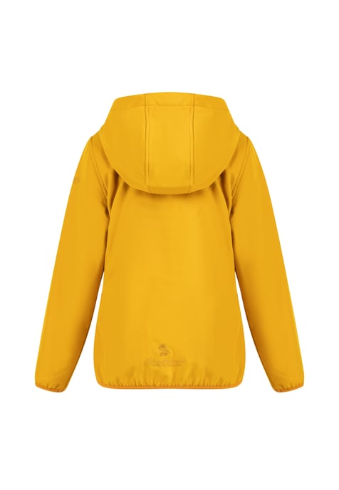 Schmuddelwedda softshell jas jonge mosterd - Image 2