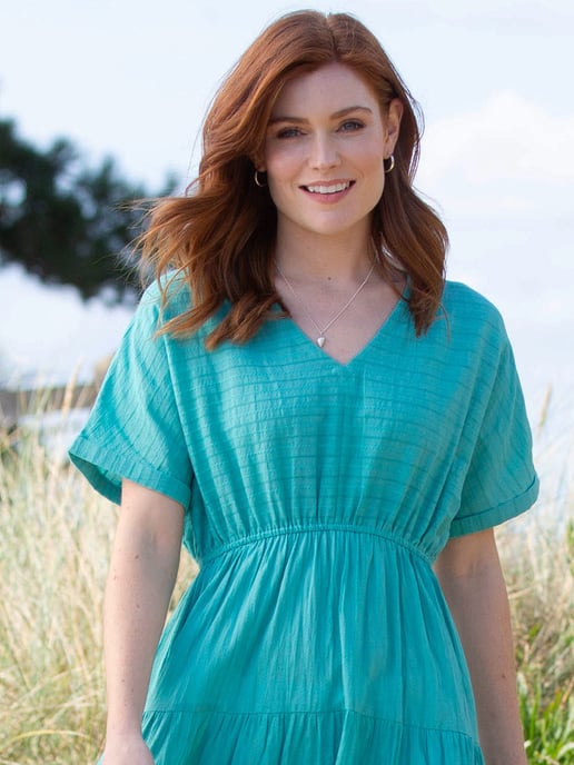 Kite Clothing Pimperne Jacquard Stripe Dress