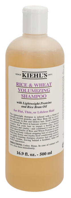 Kiehl's Rice & Wheat Volumizing Shampoo 500 ml