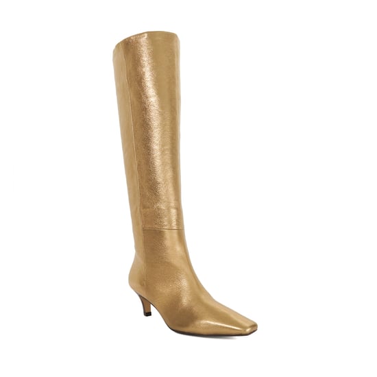 Dune Ladies Slink - Knee High Low Heel Boots - Image 1