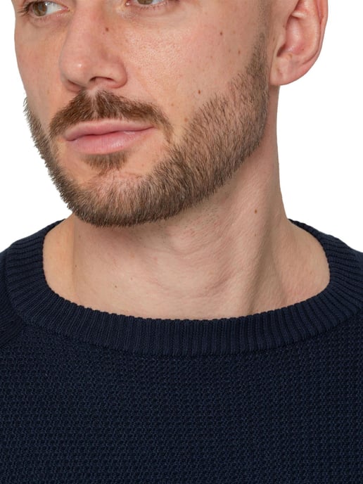 Enzo Milano | Mens Crew Neck Jumper - Image 3