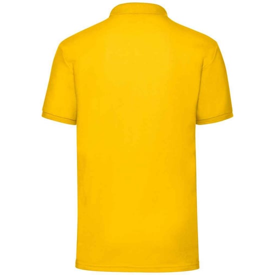 Fruit of the Loom Mens Pique Polo Shirt (Sunflower) - Image 2
