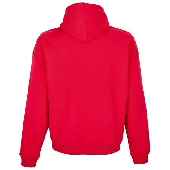 SOLS Unisex Adult Connor Oversized Hoodie (Bright Red) - Image 2