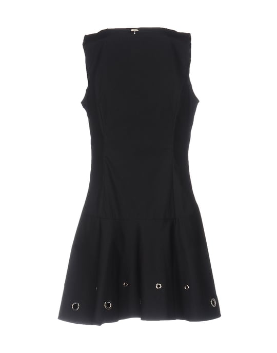Liu Jo Black Cotton Short Dress