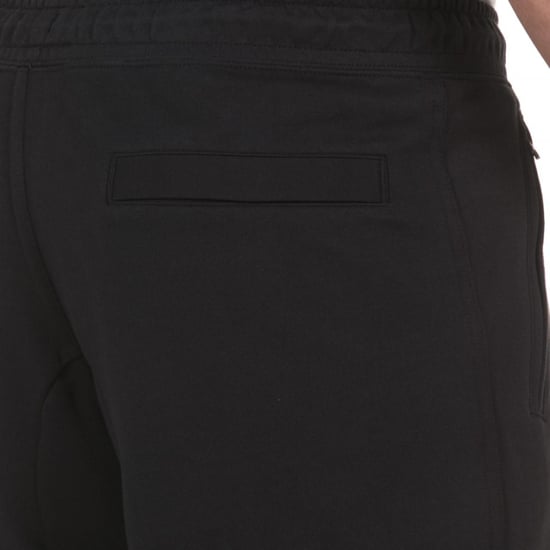 Nike Heren Fleece Sweat Shorts Zwart 803672-010 - Image 4