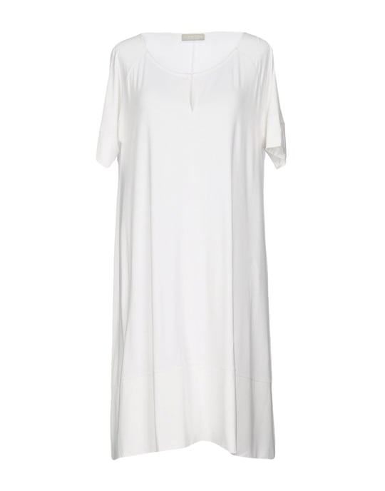 Dress Le Tricot Perugia White Women's Viscose