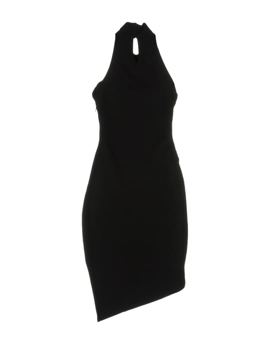 Dress Federica Tosi Black Women's Polyester