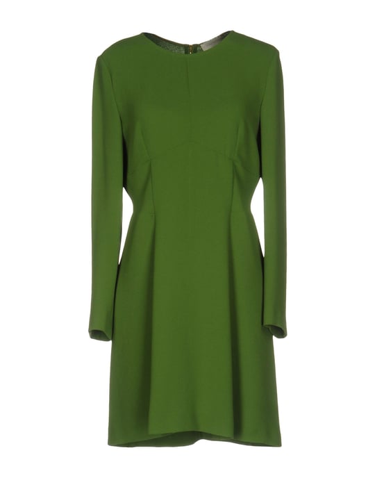 L' Autre Chose Green Long Sleeve Dress