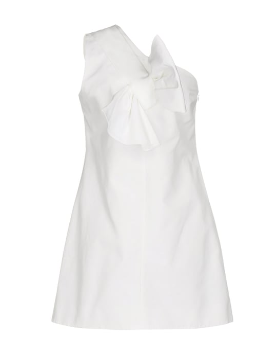 Victoria Beckham White Sleeveless Dress