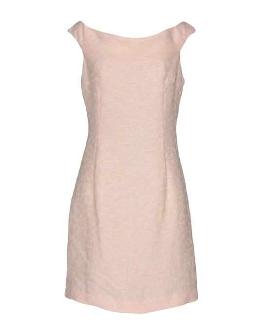 Byblos Light Pink Cotton Sleeveless Dress