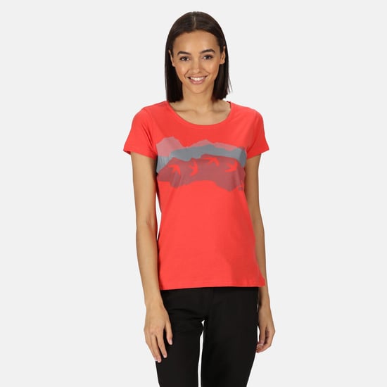 Regatta Womens/Ladies Breezed Graphic T-Shirt - Image 3