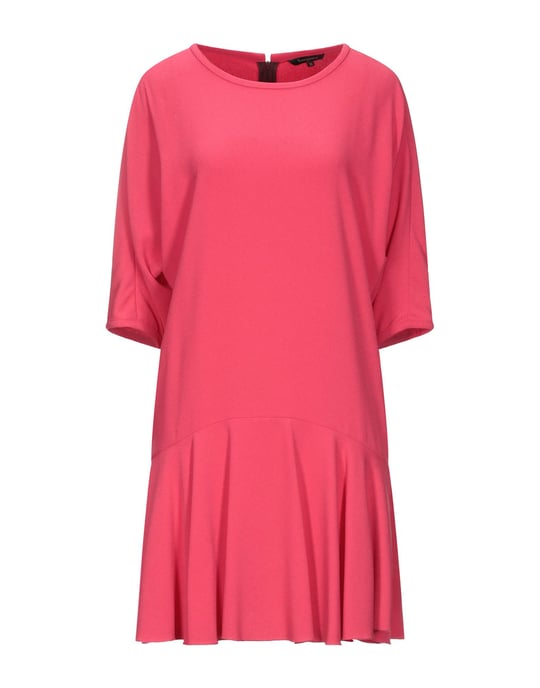 Tara Jarmon Fuchsia Crepe Dress