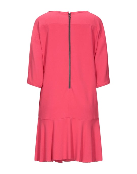 Tara Jarmon Fuchsia Crepe Dress