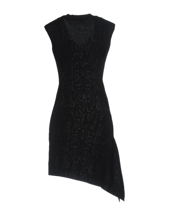 Karen Millen Dark Blue Lightweight Knit Sleeveless Dress