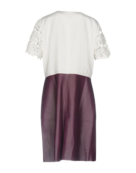 Raoul White Lace Short Sleeve Dress
