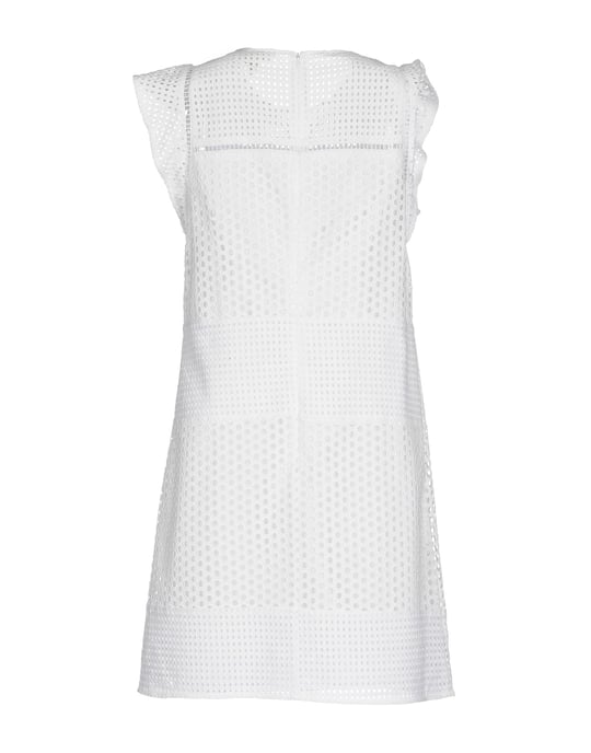 Dress Michael Michael Kors White Women's Cotton