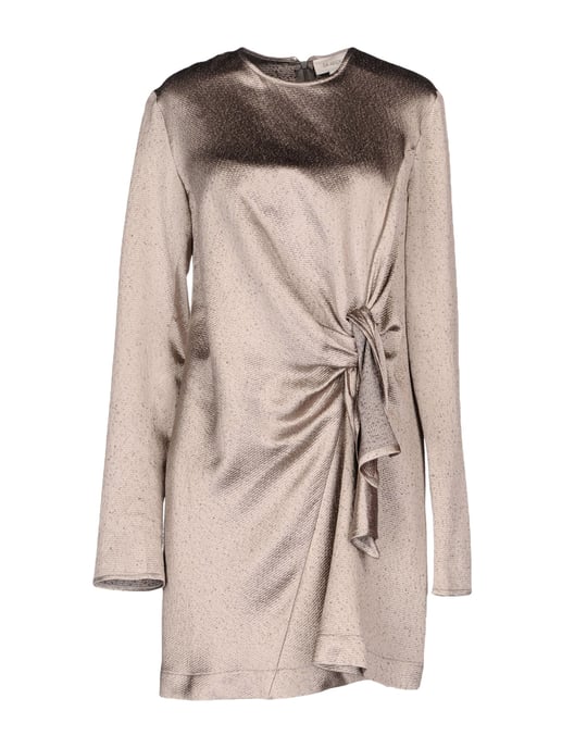 Isa Arfen Grey Wrap Style Dress
